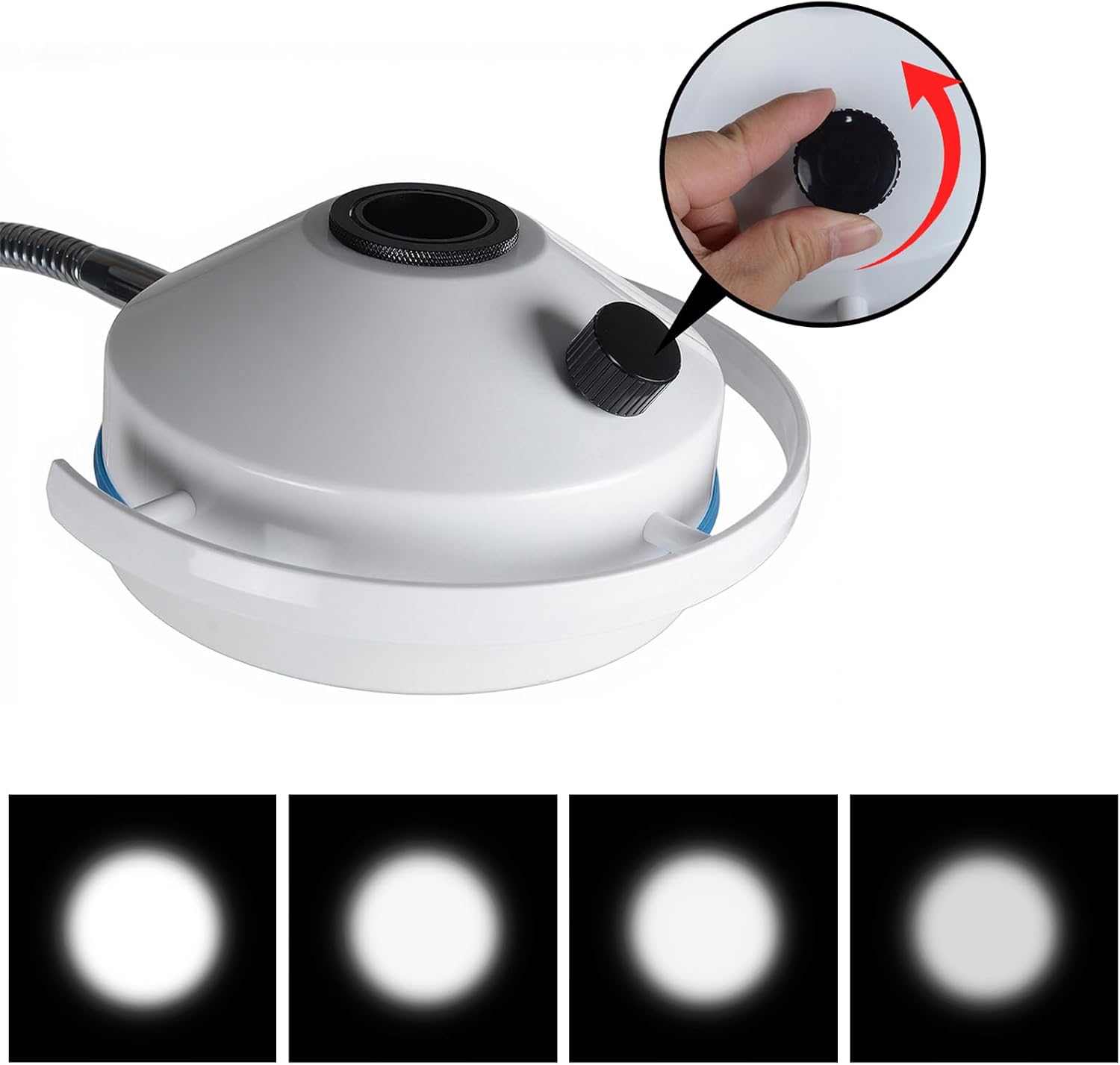 24 Holes 72W Dental Shadowless LED Operating Light Mobile Surgical Lighting Lamp Adjustable Height and Brightness LD-Z200-24C