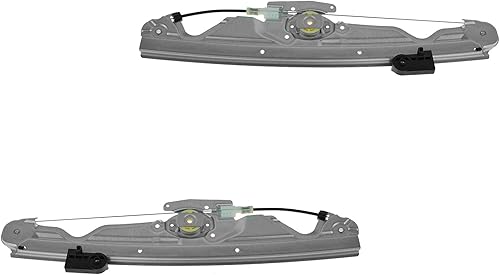 Miniatura 336 de TRQ Juego de elevalunas manual para el lado del conductor y del pasajero compatible con Chevrolet Tracker 1998 1989-1997 Geo 1989-1998 Suzuki