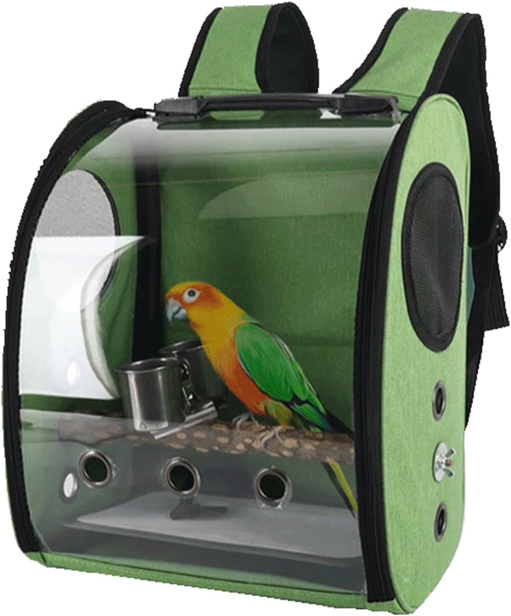 360度見渡せる アクリルケージ モモンガ 小動物 小鳥 バードケージ 68cm 訳あり！アクリルケージ 360度 小動物 鳥 モモンガ バードケージ