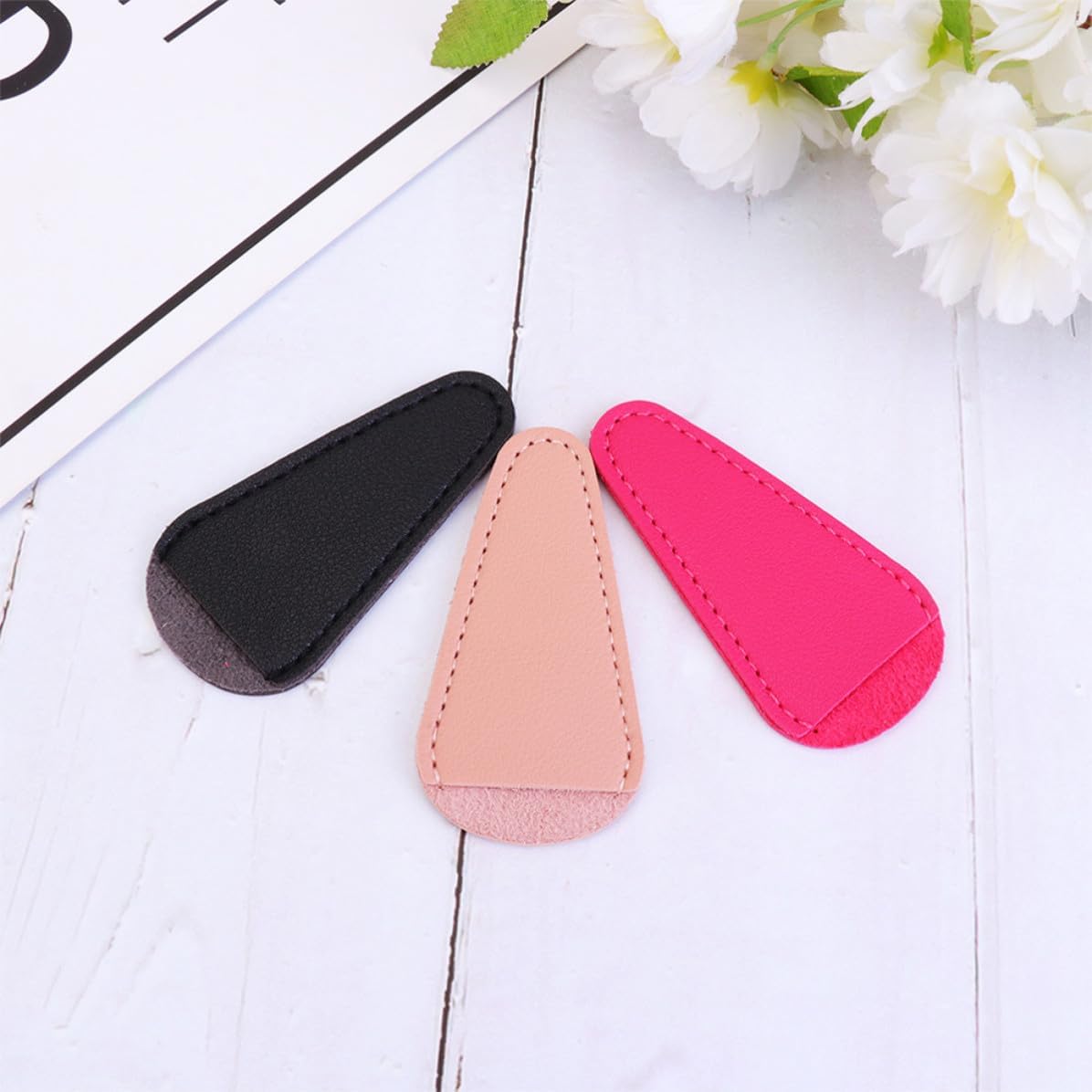 6pcs PU Scissors Protective Cover Sleeves for Boys and Girls Beauty Tools