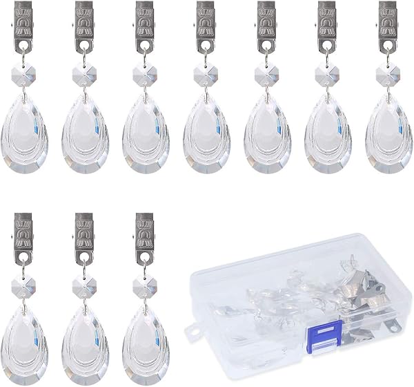 Swpeet 10 pesi per tovaglia con clip separate