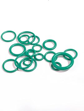 270 Pieces Seal Gasket Washer,O Ring Assortment Set Kit,Car Air Conditioning AC O Ring Kit,Sealing ORings Gasket Assortment Set,Rubber Washer Orings for A/C Professional Plumbing