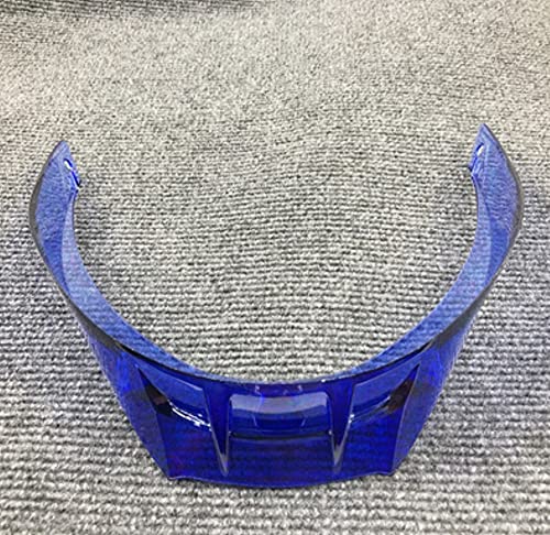 Motorcycle Rear trim helmet spoiler Accessories case fit for AGV Pista GP R GP RR CORSA-R (Color : Blue)