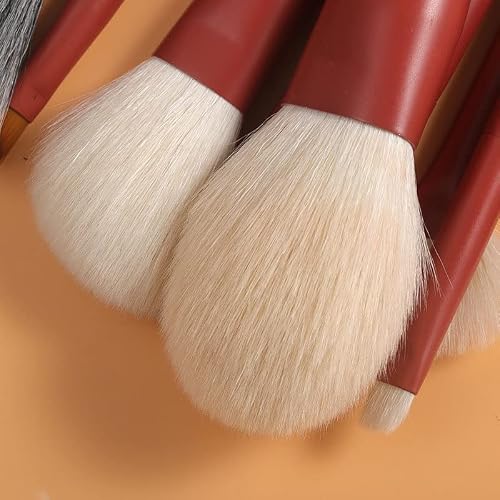 N/A Cosmetic Brush 10 Sets Of Brush Eye Shadow Brush Eyebrow Brush Halo Brush Single Full Set (Color : A, Size : One Size) #TOP19