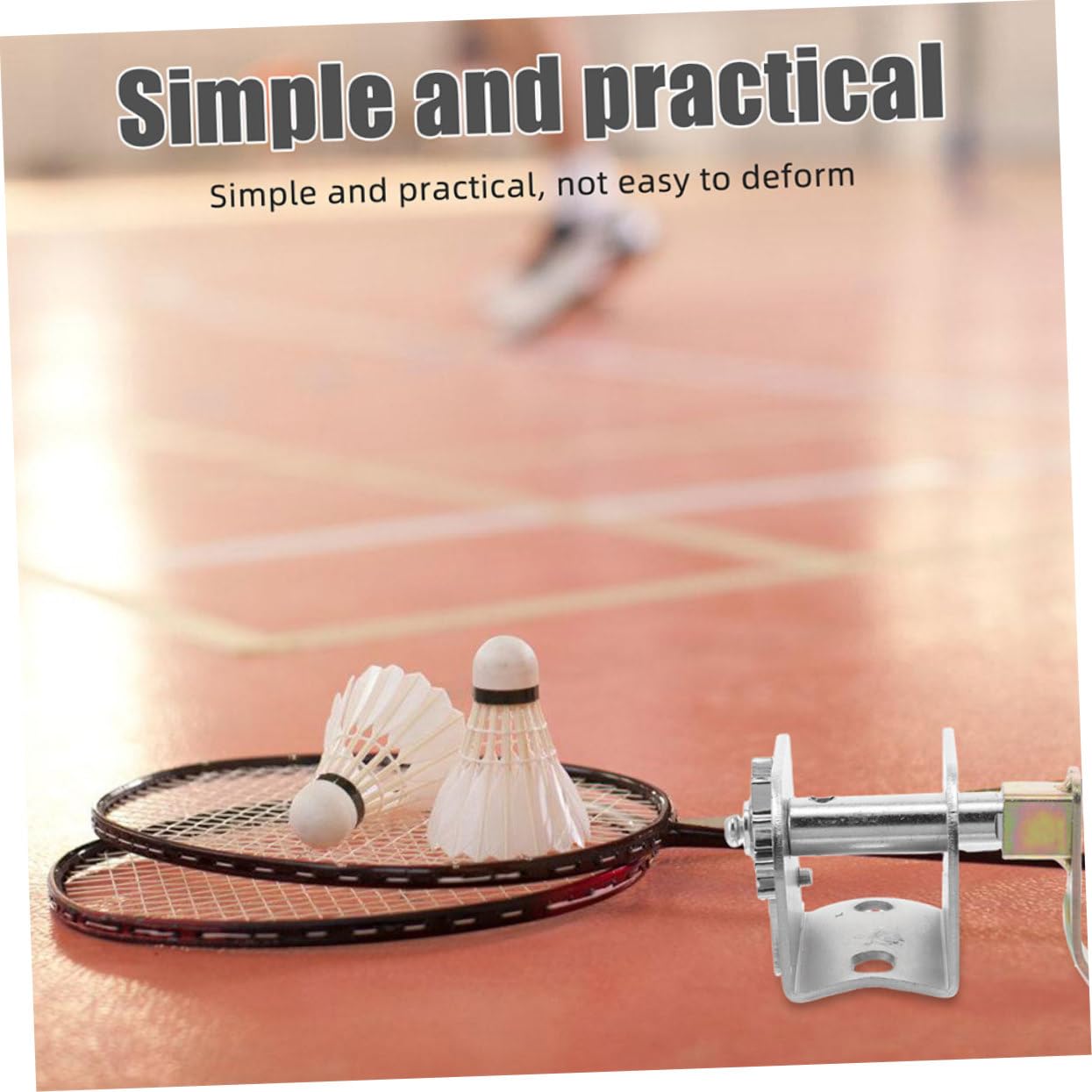 2 Stück Netzspannwinde aus Robustem Material Handbetriebener Seilspanner für Volleyball und Badmintonpfosten Wetterfestes Netzspannsystem für Outdoor Sportgeräte