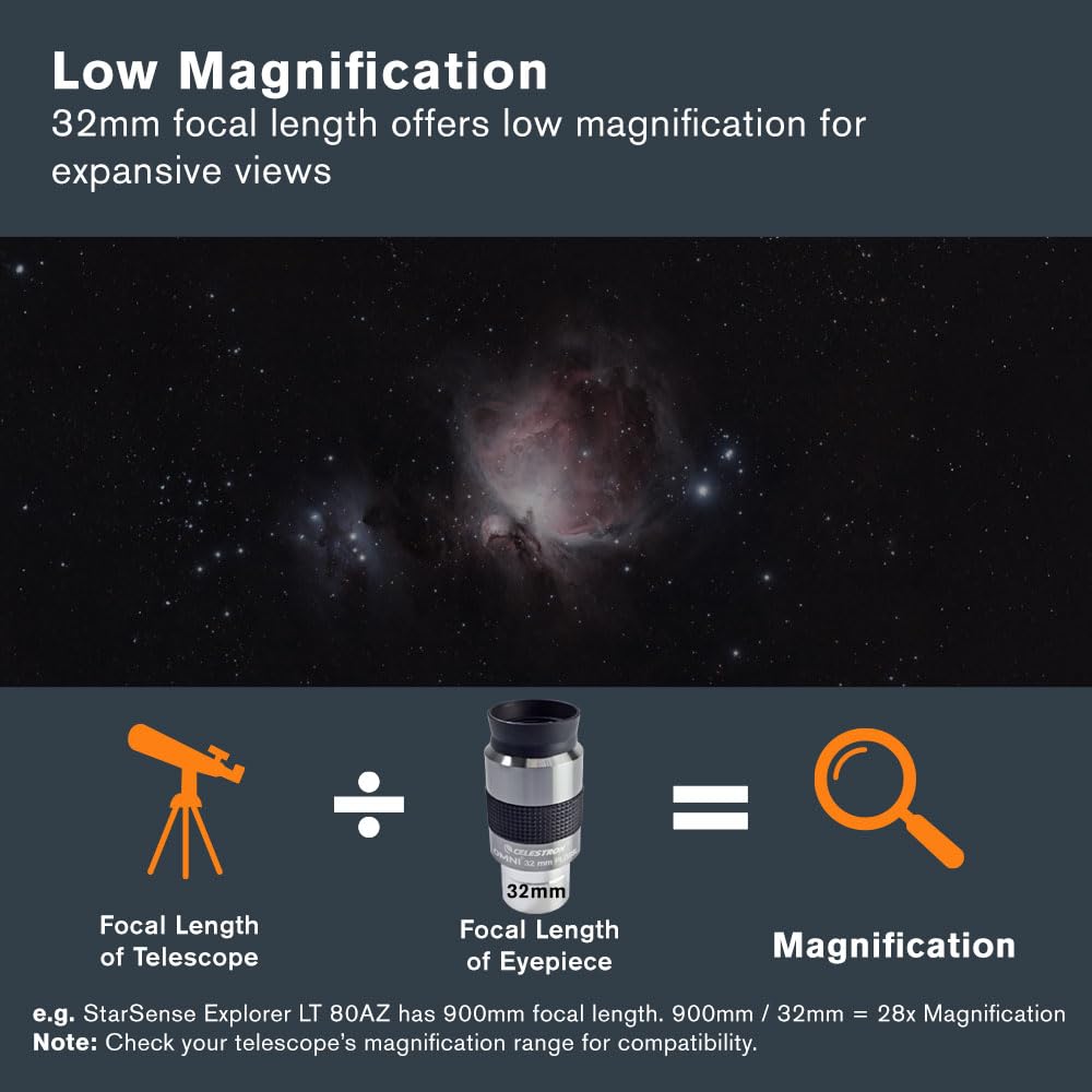 Celestron 93323 1-1/4-32 mm serie Omni Oculare