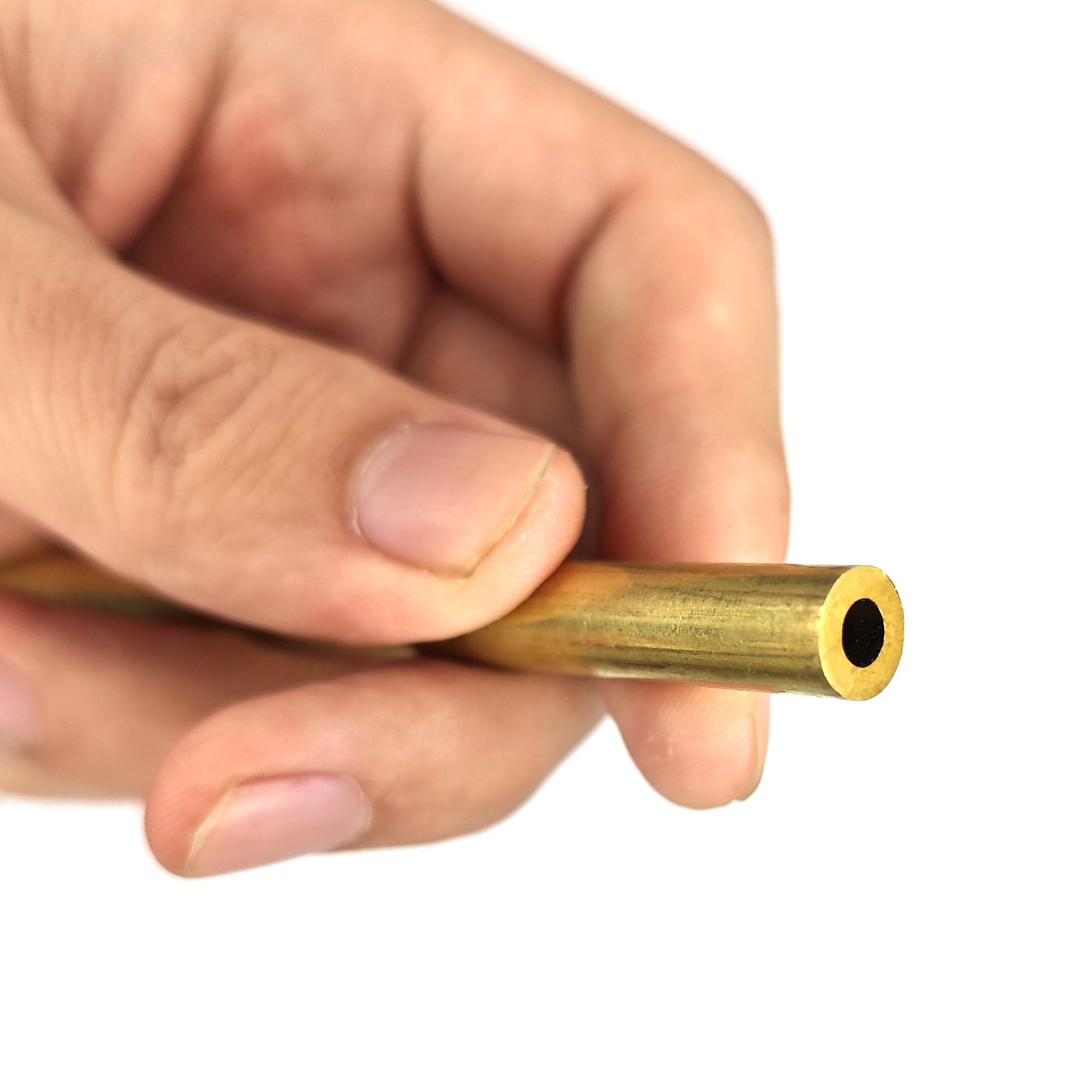 Brass Round Tube 2mm 3mm 4mm 5mm 6mm 7mm 8mm 9mm 10mm 11mm 12mm 13mm 14mm 15mm 16mm 17mm 18mm 19mm 20mm(2x0.5x100mm)