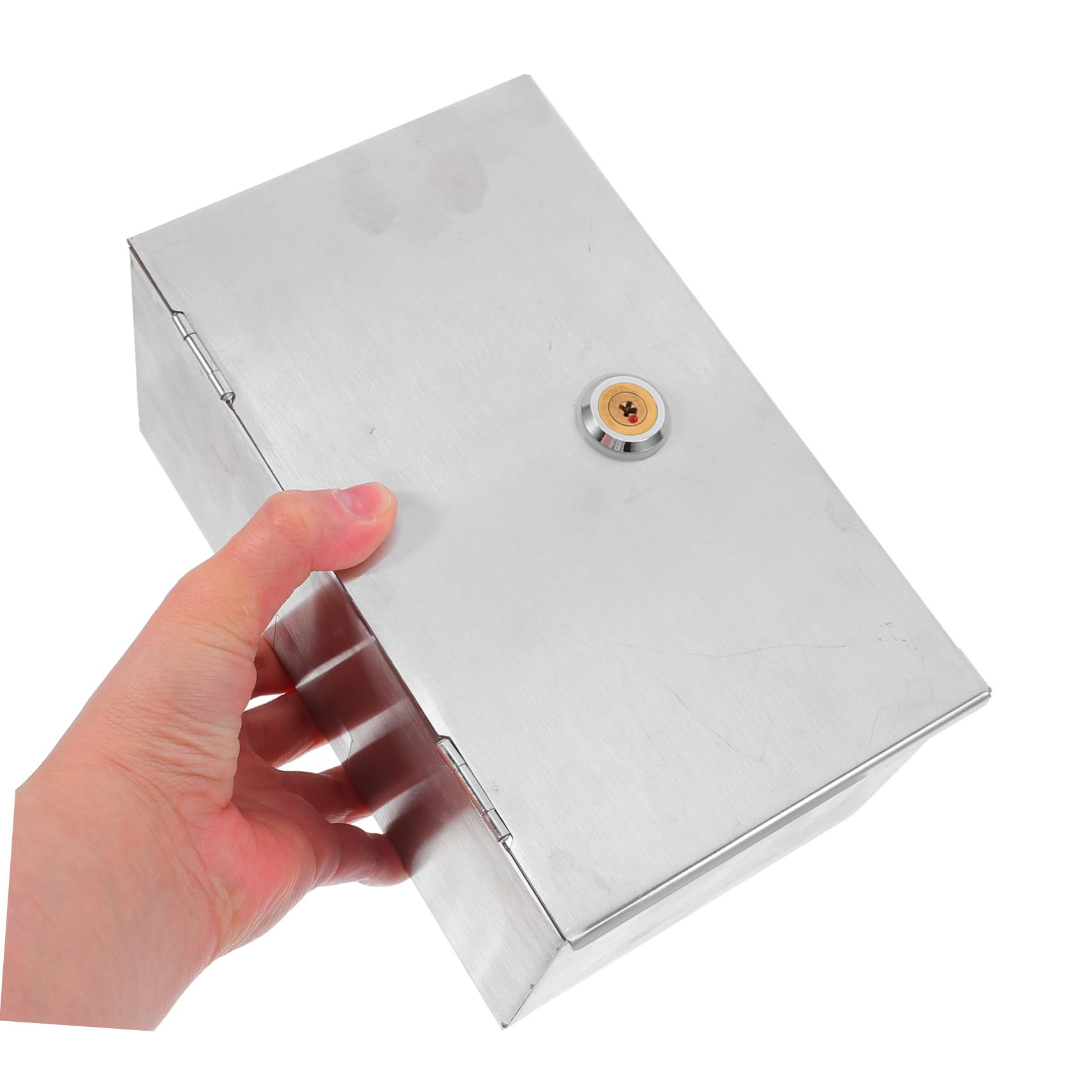 Caja Protectora para Cerradura de Acero Inoxidable Enchufe de Pared