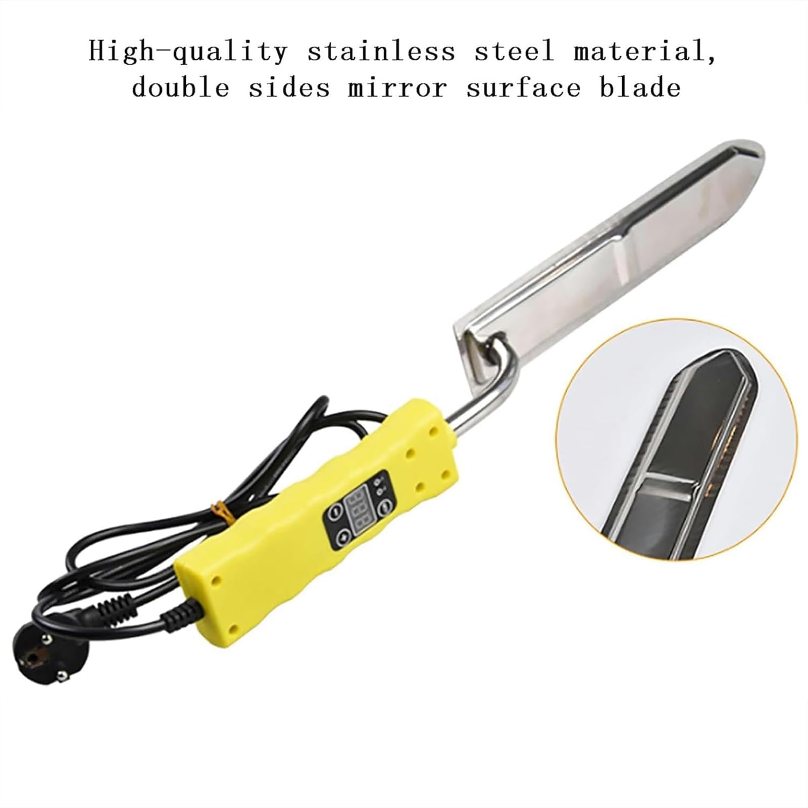 Couteau À Désoperculer Électrique, Outil D'extraction De Miel en Acier Inoxydable De 800 W, Régulation La Température 0 À 180 °C Et Extraction Rapide pour Diverses Pratiques Apicoles