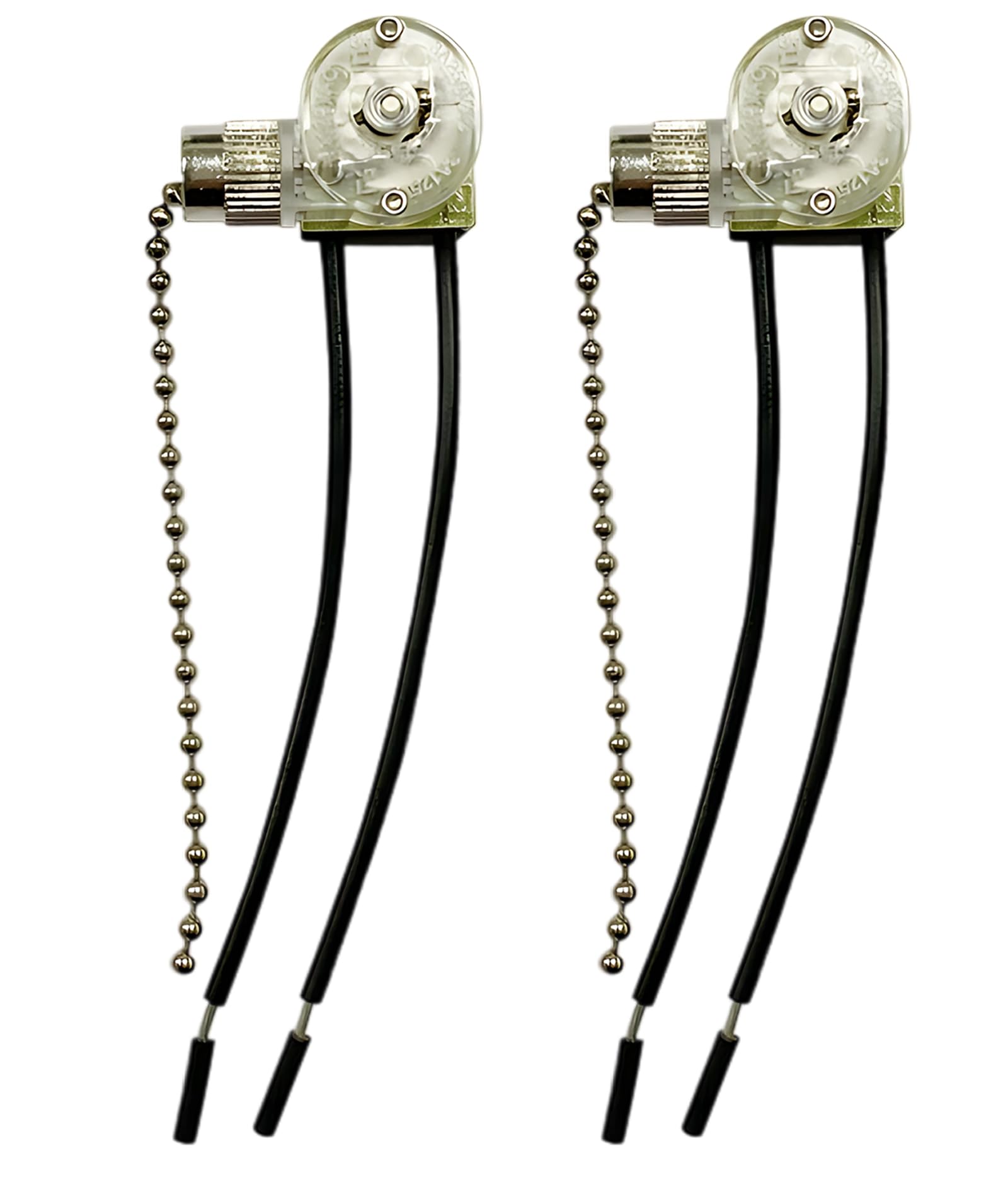 2 Pcs Pull Cord Switch, Wall Light Switch with Durable Design, Easy Installation for Home and Office, Bedside Lamp and Bathroom Fixture Control-picture-14
