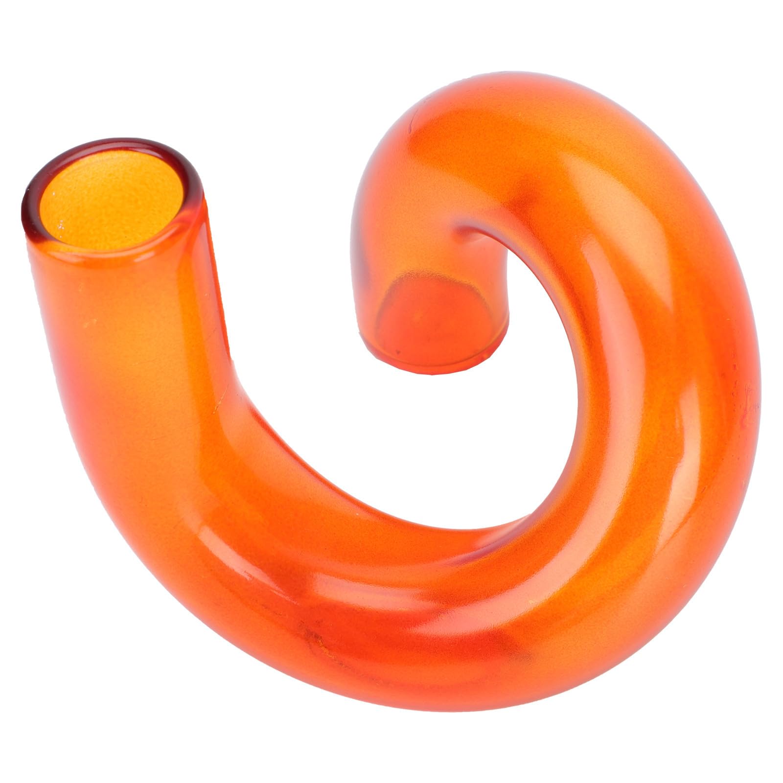 Florero nórdico de vidrio naranja Yardwe para eliminar el estrés del escritorio