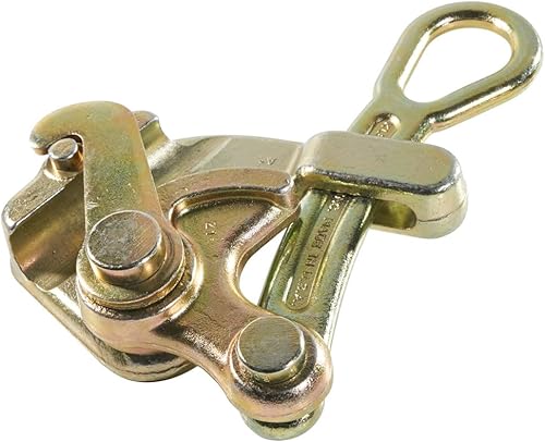 Miniatura 8 de Klein Tools Agarre 1625-20, herramienta de tracción de alambre de agarre Haven's para cuerda de alambre de 0.75 pulgadas, carga máxima de 8000 libras