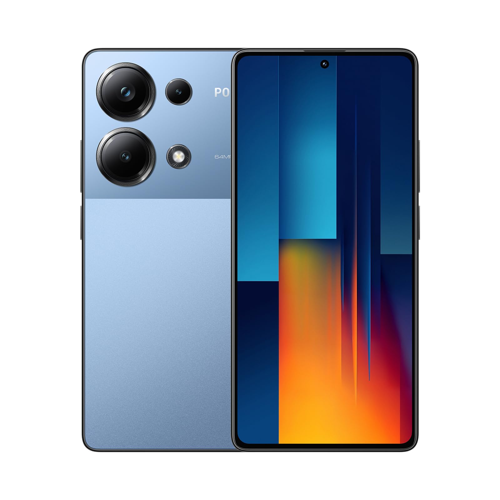 POCO M6 Pro グローバル版 4G ブルー Xiaomi POCO M6 Pro 4G Blue-Smartphone 12+512GB, Helio G99