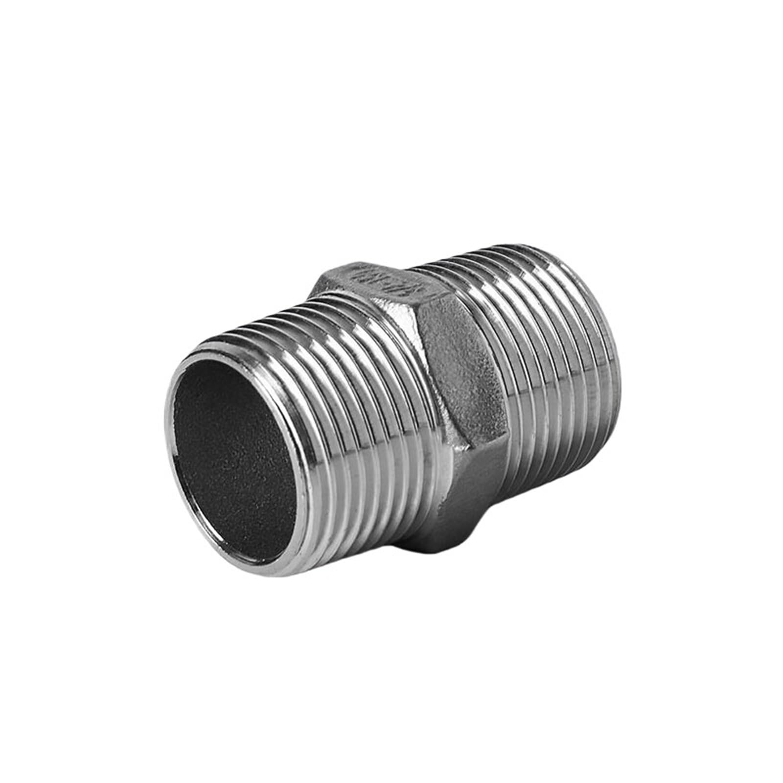 Acoplador de conector BSPP de acero inoxidable 304 (304SS NPT1.5)