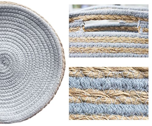 La Jolie Muse portabiancheria in cotone, cesto