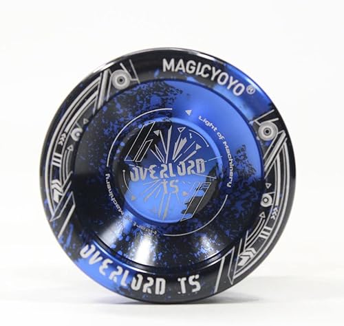 MAGICYOYO Yoyó T5 Overlord de MAGICYOYO (negro con salpicaduras azules)