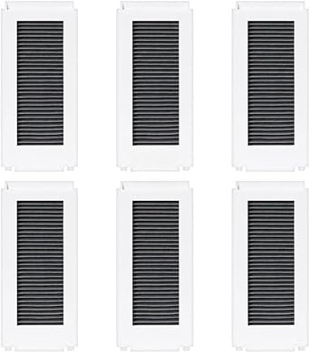6 Pack Replacement HEPA Filter Compatible For Deebot N30 PRO / N30 OMNI / N30 PRO OMNI Robot Vacuum Accessories