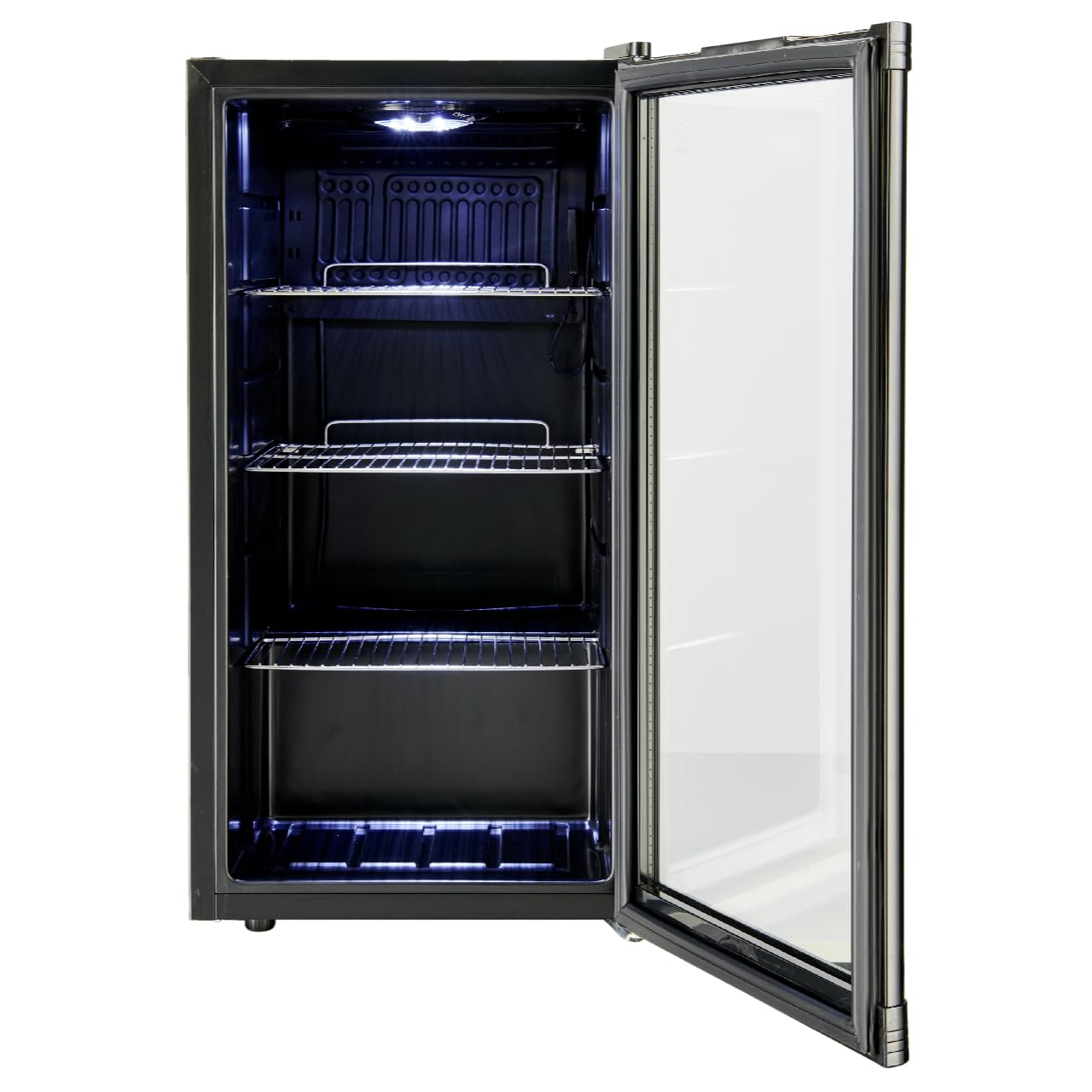 METRO Professional Mini Frigo per Bevande GPC1088 88L 220-240V Porta in Vetro Nero