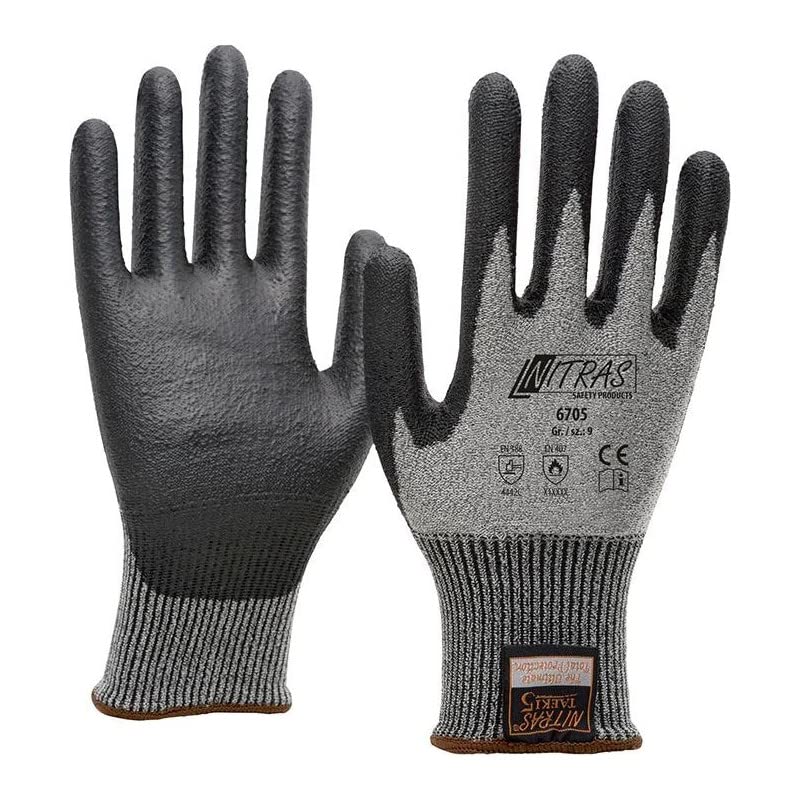 Gants de protection contre les coupures Nitras évitez les blessures taille XL