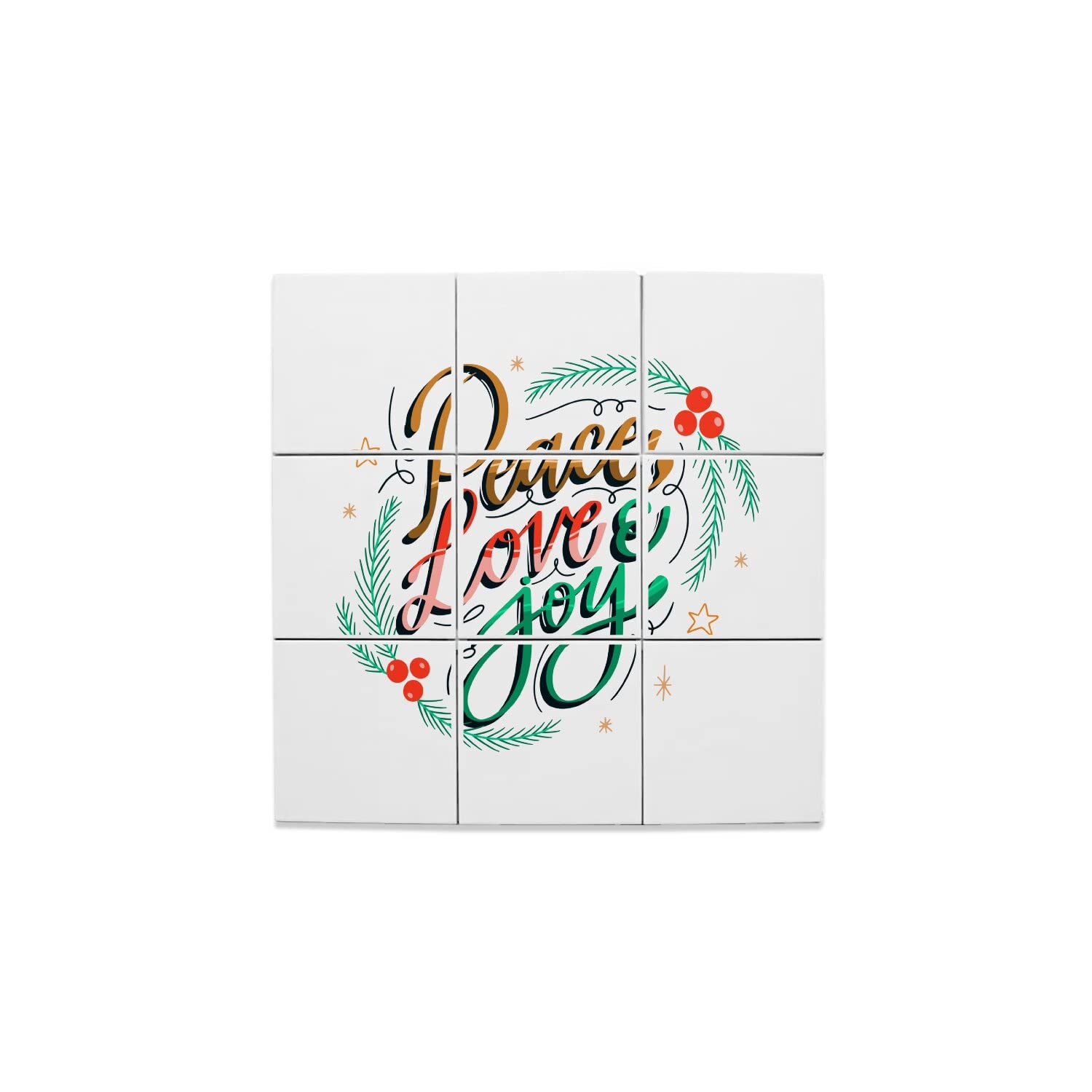 Carreaux céramique décoratif pour une table de Noël chaleureuse - 5