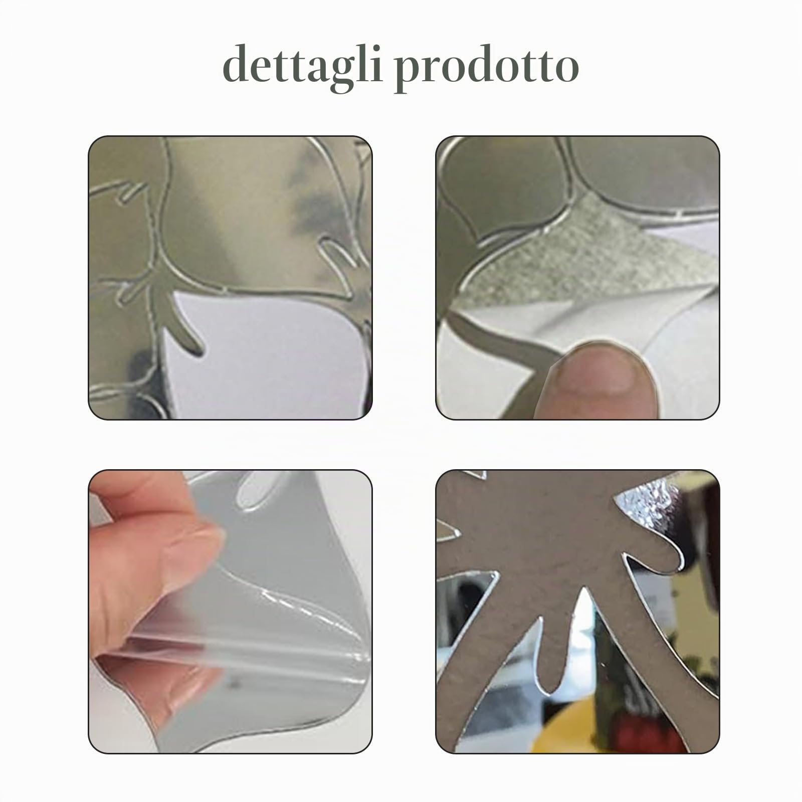 Fiori di ciliegio Adesivi da parete tridimensionali adesivi da parete in acrilico adesivi artistici adesivi adesivi adesivi per piastrelle a specchio decalcomanie per camera da letto bagno decorazione
