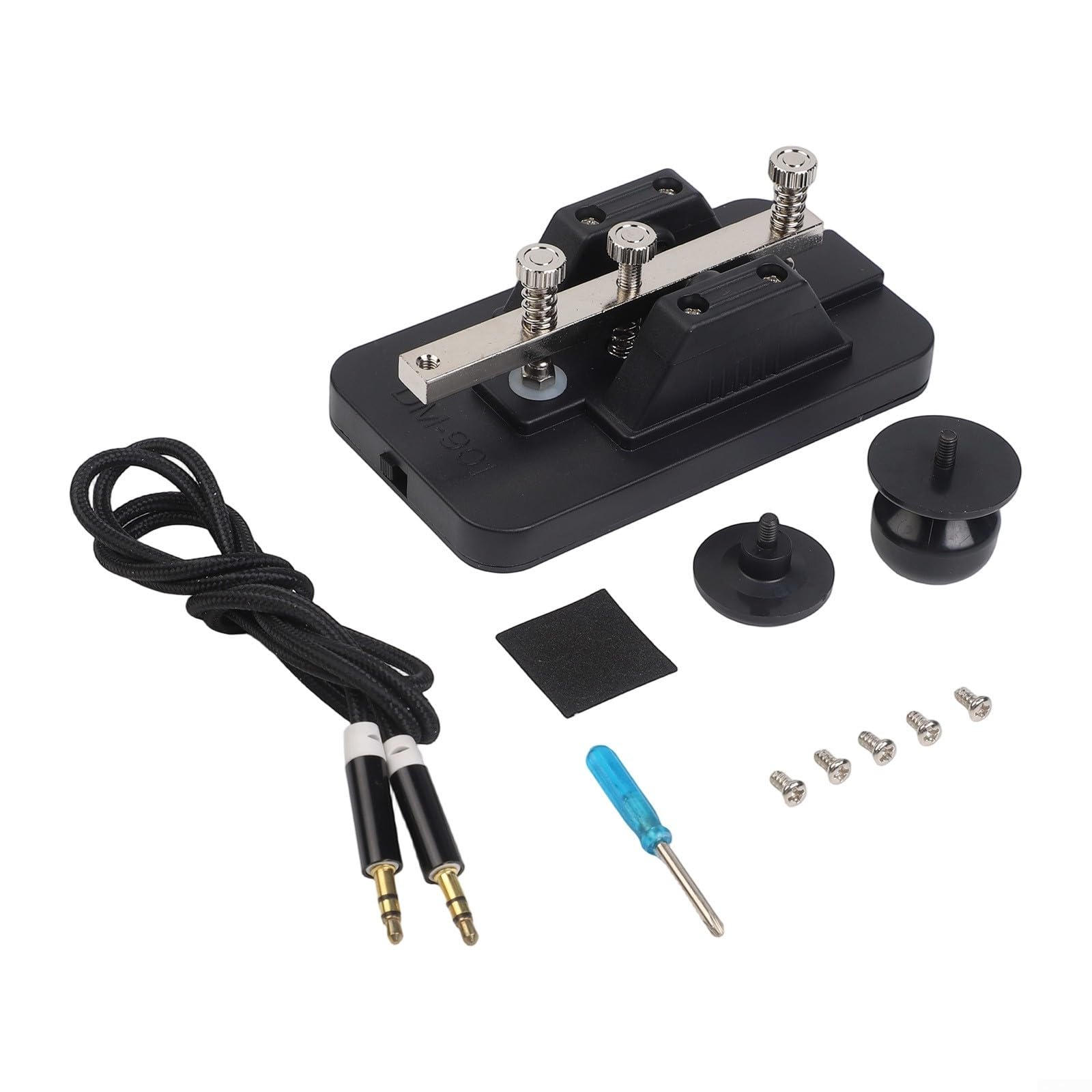 DM901 per l'oscillatore dell'istruttore di codice morse con tasto di tono e doppia uscita per l'apprendimento radio CW e la pratica di hobby
