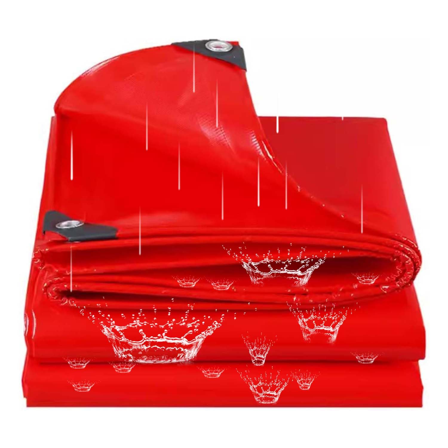 Ffsaacol 5 Tarpaulin Waterproof Heavy Duty, Large Tarp Uv Resistant, Double- Sided Waterproof, Outdoor Tarp With Grommets, Reinforced Corner, For Car, Roof, Boat 19.7X23.0ft/6X7m