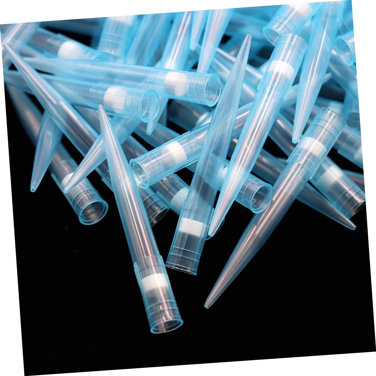500pcs Pipette Tips for Liquid Transfer Fit for Pipettor Models Low Liquid Retention for Lab Experiments and Projects