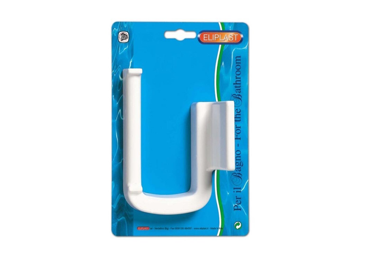 Eliplast278/1 0 Toilet Roll Holder, White, One Size