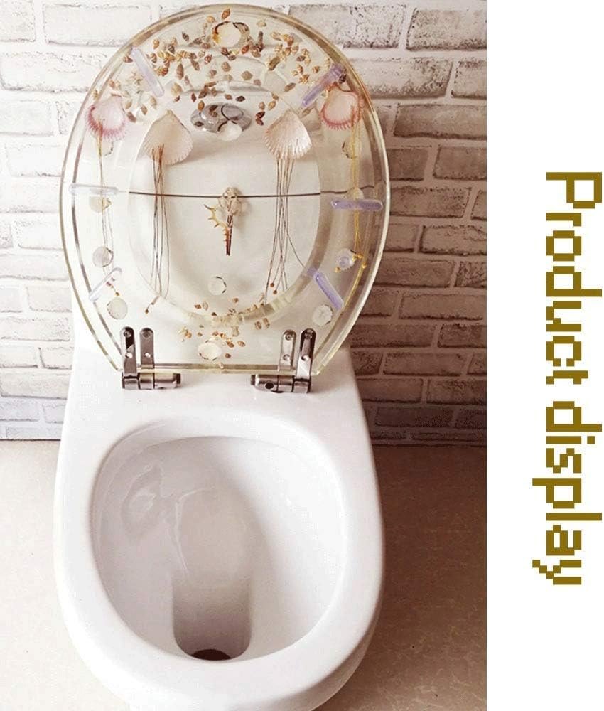 Water Bathroom Toilet Seat Lid Cover Decals Stickers Removable Self-Adhesive Restroom Decor Art Decoration