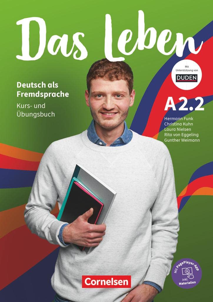 Das Leben - German as Foreign Language - General Edition - A2: Division Band 2: Course and Exercise Book - Includes e-book and PagePlayer App