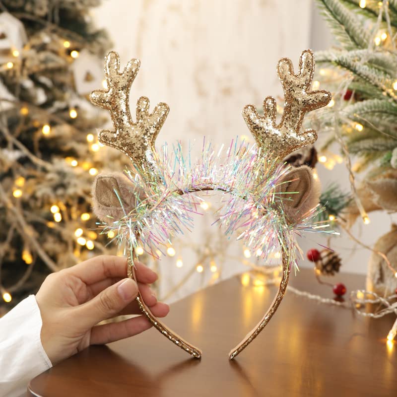 Amazon | desikaky クリスマス カチューシャ 4個セット トナカイ