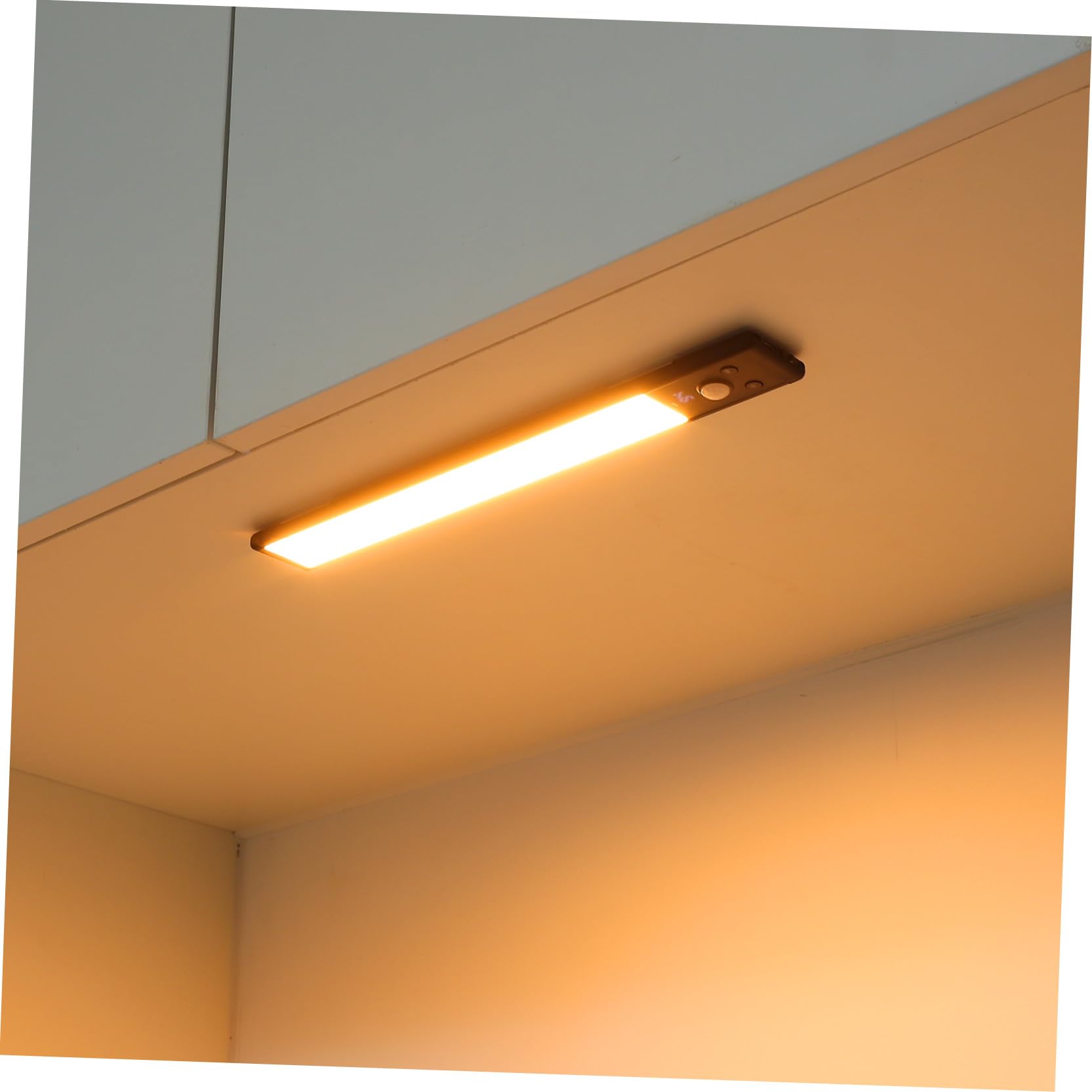 Sewroro 4 Piezas Luces LED para Gabinetes con Sensor de Movimiento de Iluminación para Cocina Pasillo y Escalera Duración Consumo Iluminación y