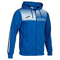 Joma Giacca con cappuccio uomo Eco Supernova blu reale bianco