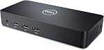 Dell USB 3.0 Ultra HD/4K Triple Display Docking Station, Black (D3100)