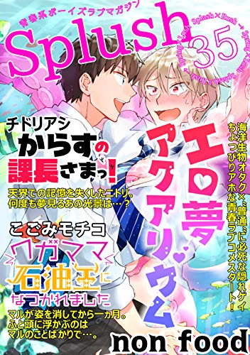 Splush Vol 35 青春系ボーイズラブマガジン 雑誌 ｎｏｎ ｆｏｏｄ こごみモチコ チドリアシ ファンタジー Kindleストア Amazon