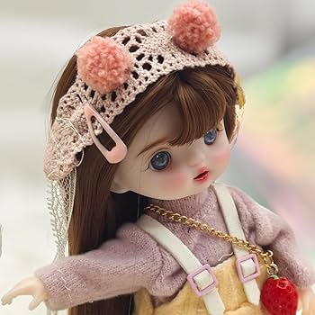 Amazon | Meeler BJDドール フルセット1/8 女の子 16cm 球体関節