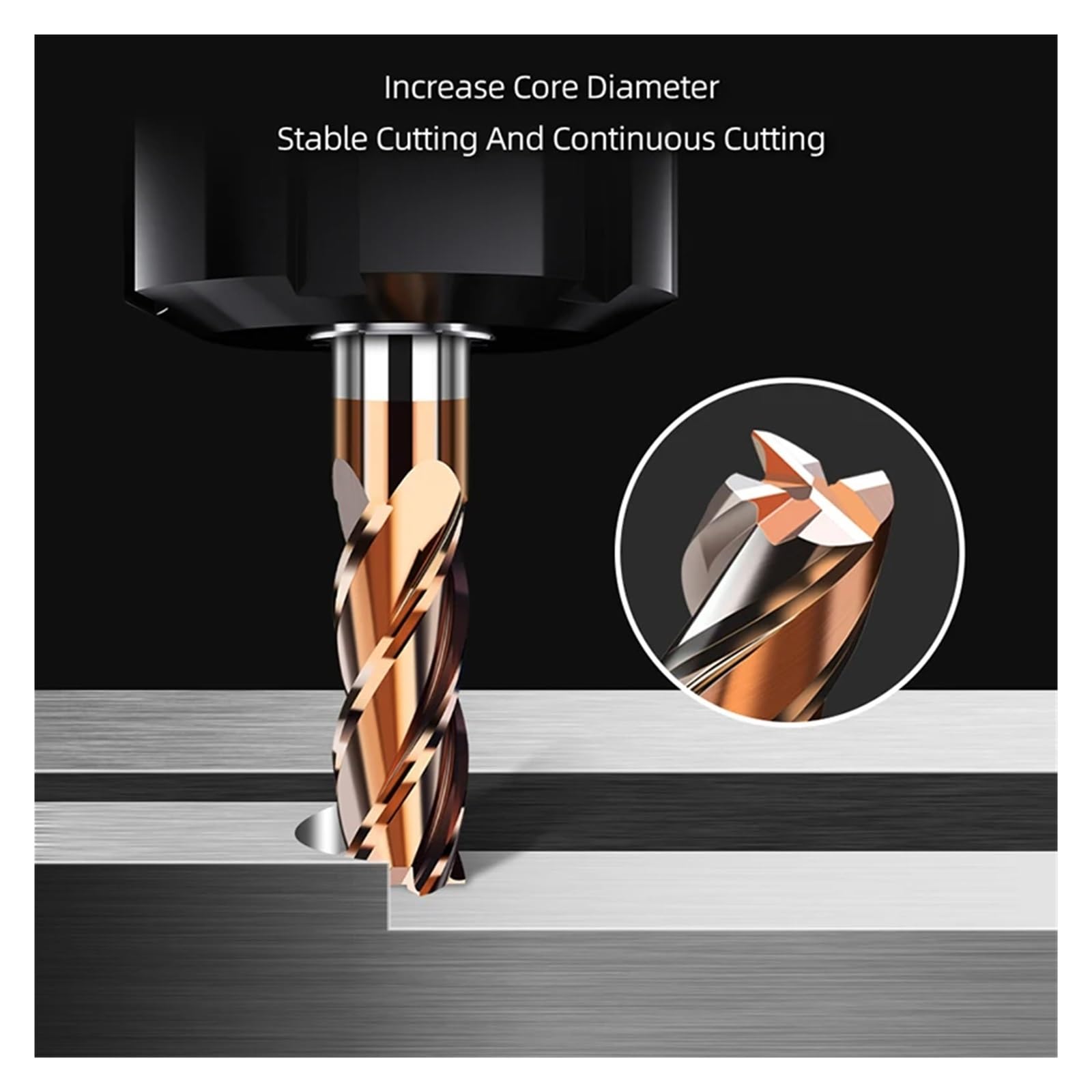 1/5/10 sztuk HRC55 frez CNC frez palcowy z węglików spiekanych 4 ostrza obrabiarki do metalu 3 5 6 8 Shank frezy ze stali wolframowej(1pc HRC55 4F,D12xD12x75L)