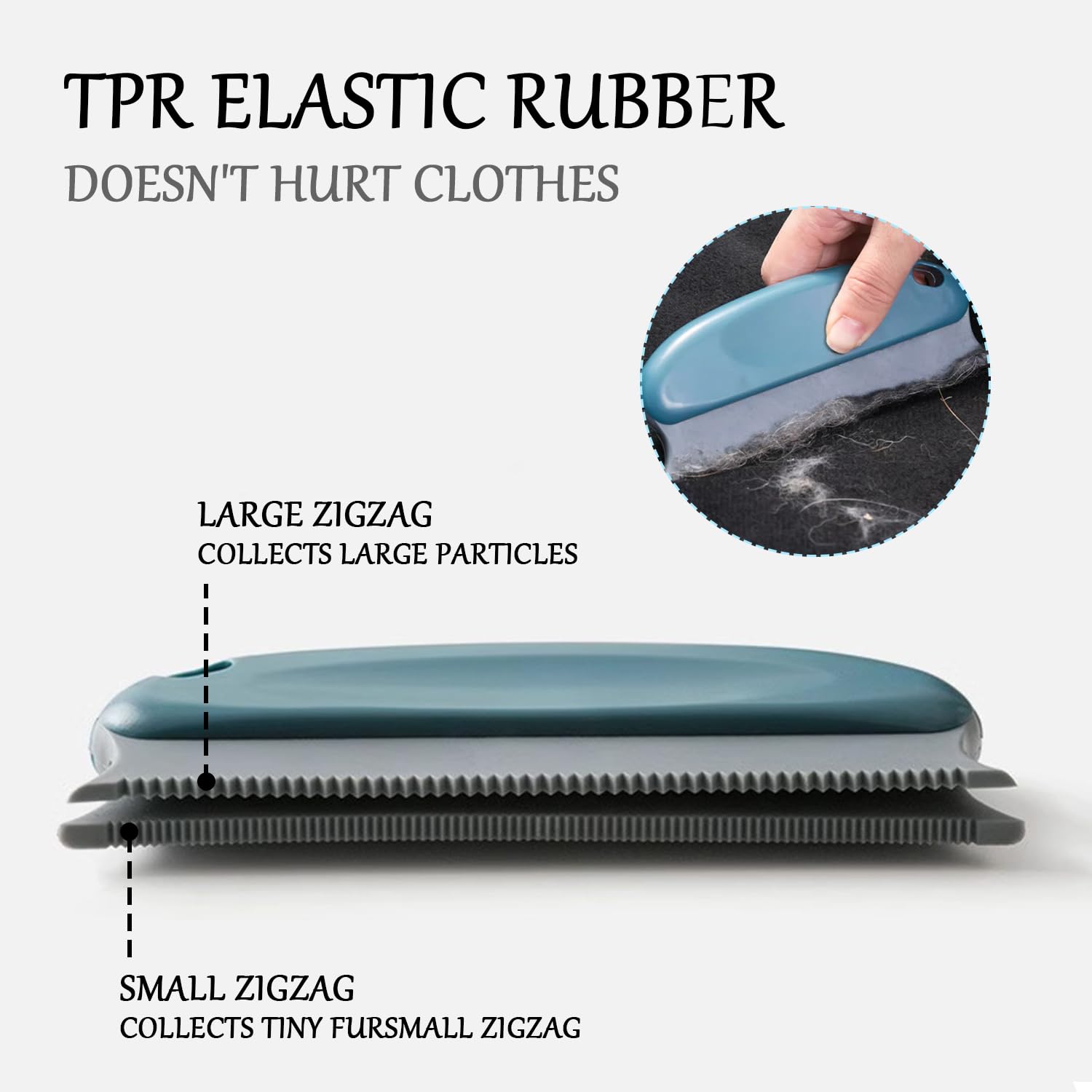 SYEYCW 2 Pezzi Levapelucchi Per Animali - Riutilizzabile, Doppia Faccia, Per Divano, Auto, Vestiti - Foto 8