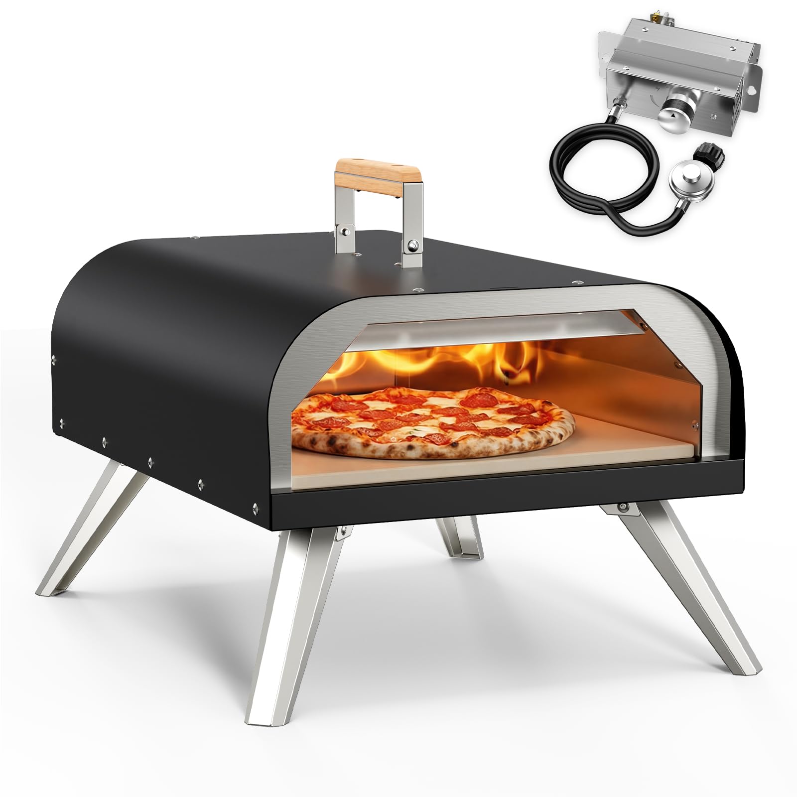 WOOCIT 12' Multi-Fuel Pizza Oven