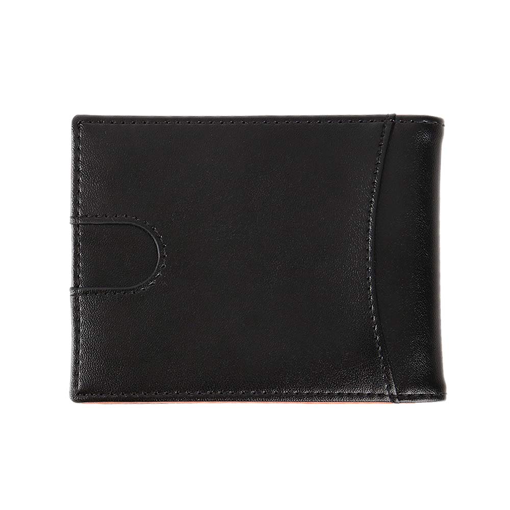 Slim Wallets for Men, Genuine Leather Wallet Purse RFID Blocking Money Clip Bifold Credit Card Holders with Coin Pocket Pouch,Gift Box