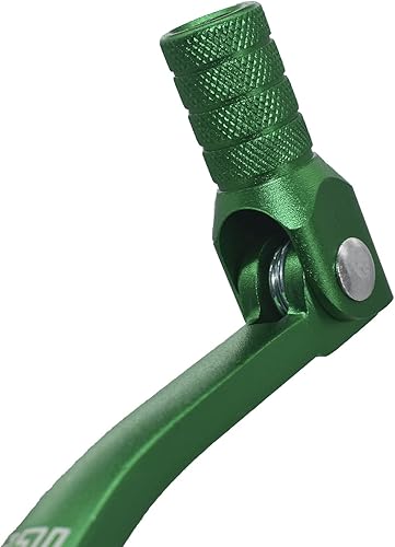 Vista 73 de Palanca de cambios de aluminio CNC, palanca de cambios de pedal plegable, apta para CRF50 XR50 XR CRF 50cc 110cc 250cc Dirt Pit Monkey Bike negro