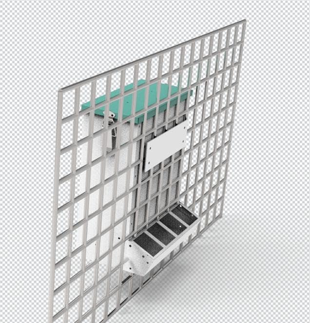8L / 5kg - Comedero automático para gallinas | Comedero colgante para aves