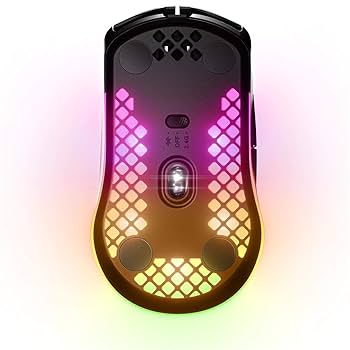 SteelSeries AEROX 3 WIRELESS 本体 Amazon.com: SteelSeries Aerox 3 Wireless - Super Light