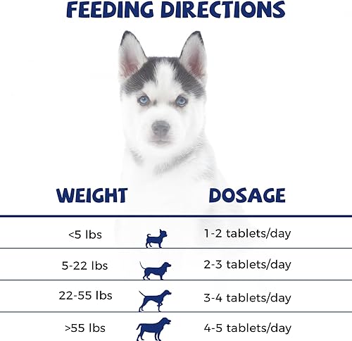 Miniatura 6 de Suplemento para el cuidado de la cadera y las articulaciones con glucosamina, condroitina, MSM para perros de todas las razas y edades, sabor a