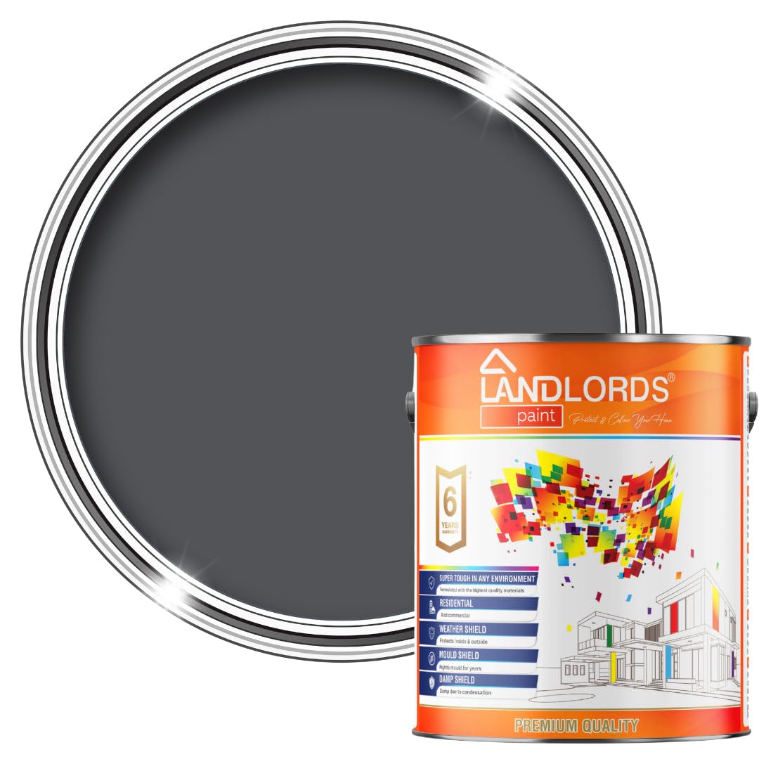 Landlords Paint Equinox Landlords Anti-Mould Condensation & Damp Paint | Anti Condensation Paint For Walls & Ceilings | Prevents Damp & Mould | Bathroom Kitchen - 2.5L - Matt