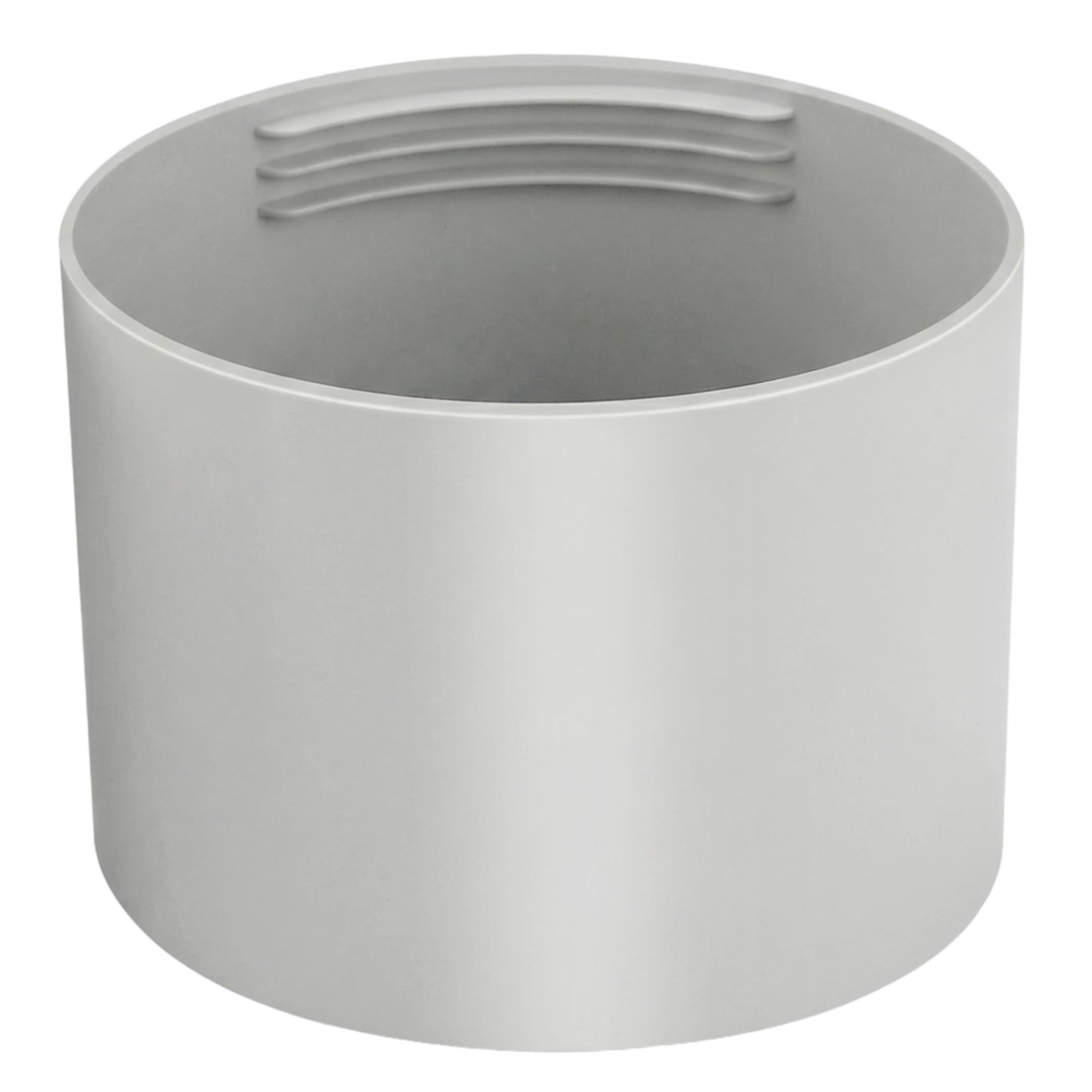 StaZamor Threaded Portable Air Conditioner Exhaust Hose Adapter, AC Exhaust Hose Connector for Portable AC Extension, Gray, 5.91 Inch
