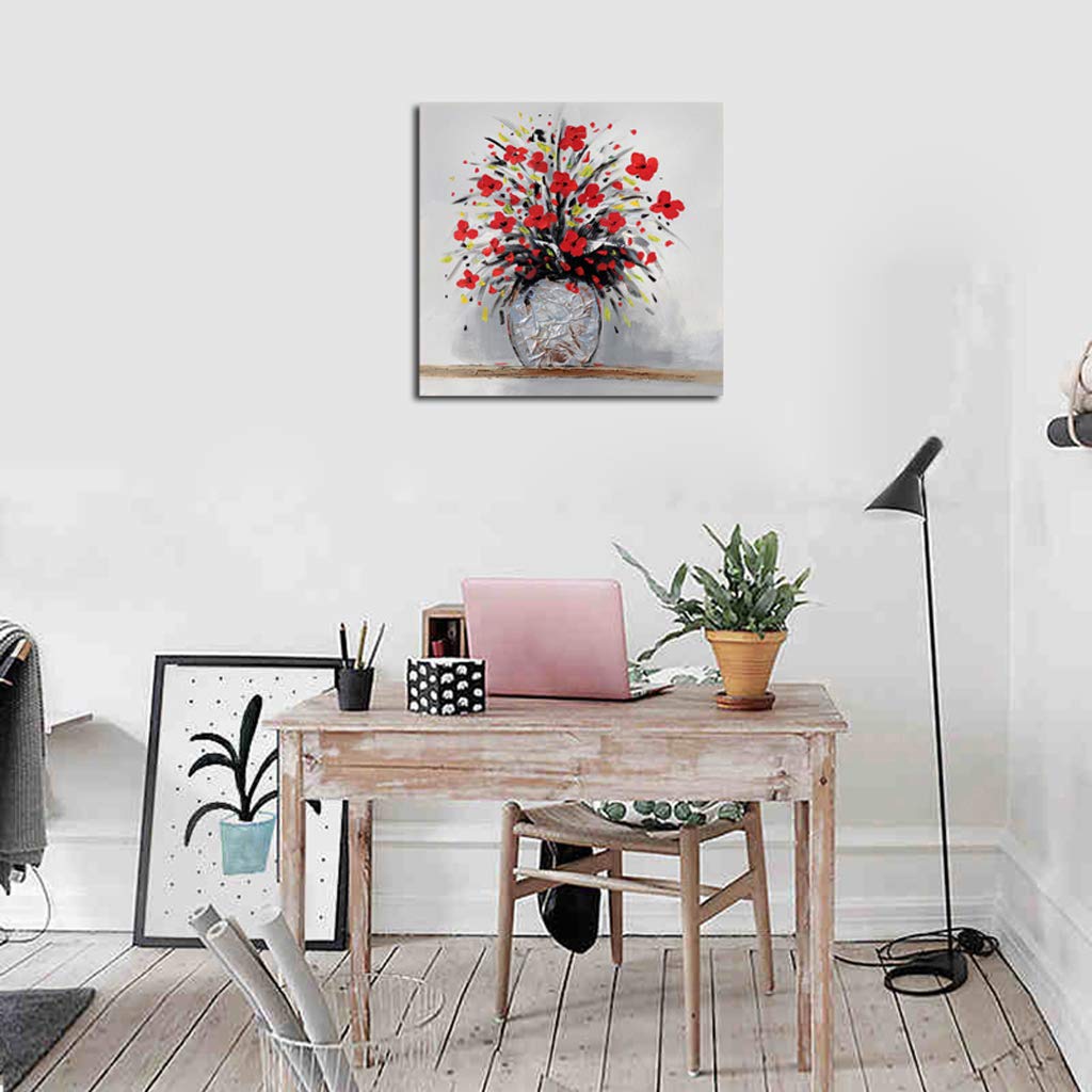 CALANDIS Modern Minimalistic Abstract Plant Living Room Painting Plant Baosai