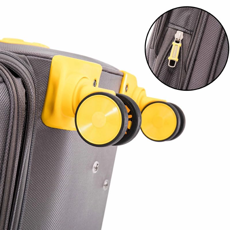 Luggage Sets 4 Piece Softside, large space size suitable for school and business travel,luggage sets(20/24/28/32 inch)2