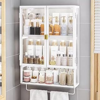 HIKKY Bathroom Storage Cabinet